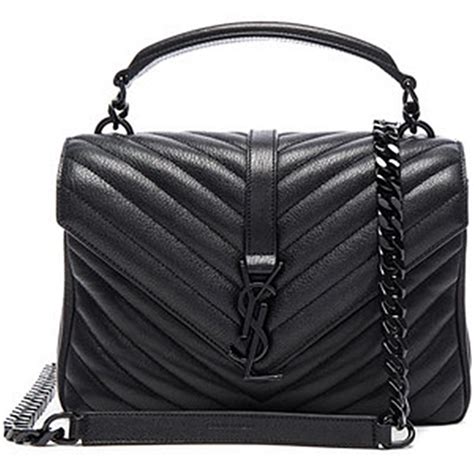 ysl college medium black|ysl college bag small.